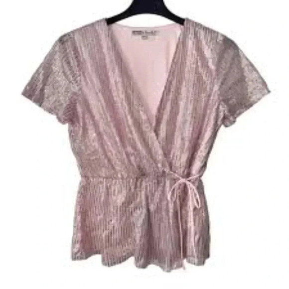 Gypsies & Moondust sparkly blouse size Small - Picture 1 of 6